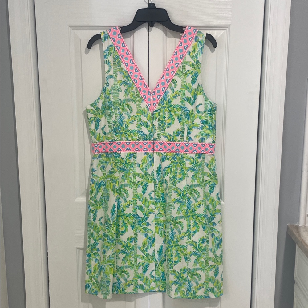 Lilly Pulitzer Lanora Stretch Shift Dress, Fresh Citrus - Picture 2 of 7